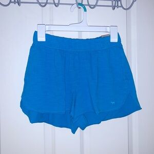 Victoria Secret’s PINK blue shorts with pockets. Never worn, size S